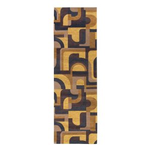 Louis De Poortere vloerkleed Yellow Meyer – geel – 80x250cm Louis De Poortere vloerkleed Yellow Meyer – geel – 80x250cm