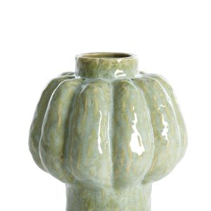 Light & Living vaas ALIVERI – Ø21.5x25cm – groen Light & Living vaas ALIVERI – Ø21.5x25cm – groen