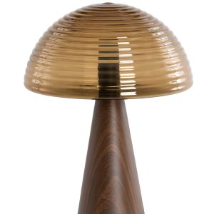 Light & Living tafellamp MUEDA – bruin – Ø30x43cm Light & Living tafellamp MUEDA – bruin – Ø30x43cm