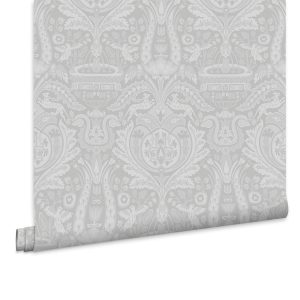 Laura Ashley Vliesbehang – Heraldic Damask Slate Grey – 10mx52cm Laura Ashley Vliesbehang – Heraldic Damask Slate Grey – 10mx52cm