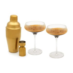 Leopold Vienna – Martini cocktailset Arinto – Shaker 0,5 liter – Met 2 Leopold Vienna – Martini cocktailset Arinto – Shaker 0,5 liter – Met 2