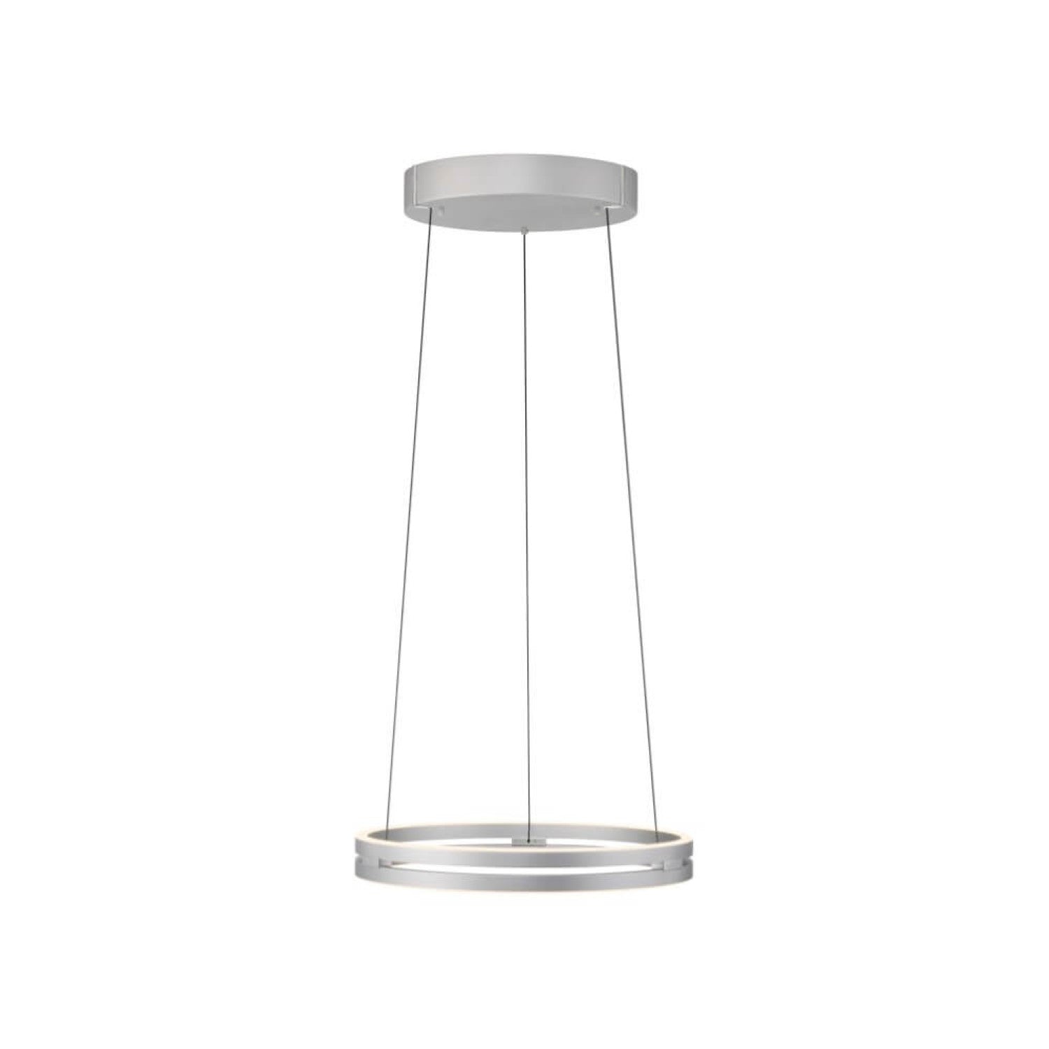 Neuhaus PURE hanglamp E-Loop - 2 lichts - 50 x 350 cm - mat chroom