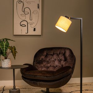 Lucide vloerlamp LESLEY – 1xE27 – Zwart Lucide vloerlamp LESLEY – 1xE27 – Zwart