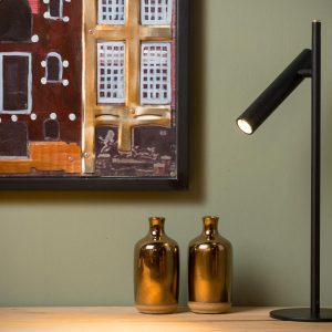 Lucide bureaulamp PHILON – Geïntegreerde LED – Zwart Lucide bureaulamp PHILON – Geïntegreerde LED – Zwart