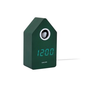 Karlsson wekker Cuckoo LED – groen – 9x9x15.8cm – Vaderdag – Vaderdagc Karlsson wekker Cuckoo LED – groen – 9x9x15.8cm – Vaderdag – Vaderdagc
