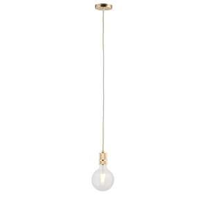 Lighto | Pendel Goud | Inclusief Lichtbron Helder | Classic | 1.5m Sno Lighto | Pendel Goud | Inclusief Lichtbron Helder | Classic | 1.5m Sno