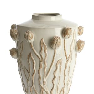 Light & Living vaas JUANA – Ø38x45cm – wit