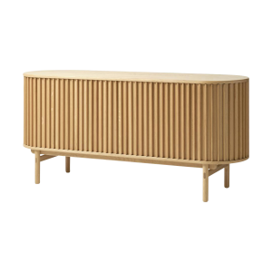Olivine Kjeld Houten Sideboard met Schuifdeuren – B160 cm – Naturel Olivine Kjeld Houten Sideboard met Schuifdeuren – B160 cm – Naturel