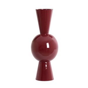 Light & Living vaas Chedi – rood – Ø30cm Light & Living vaas Chedi – rood – Ø30cm