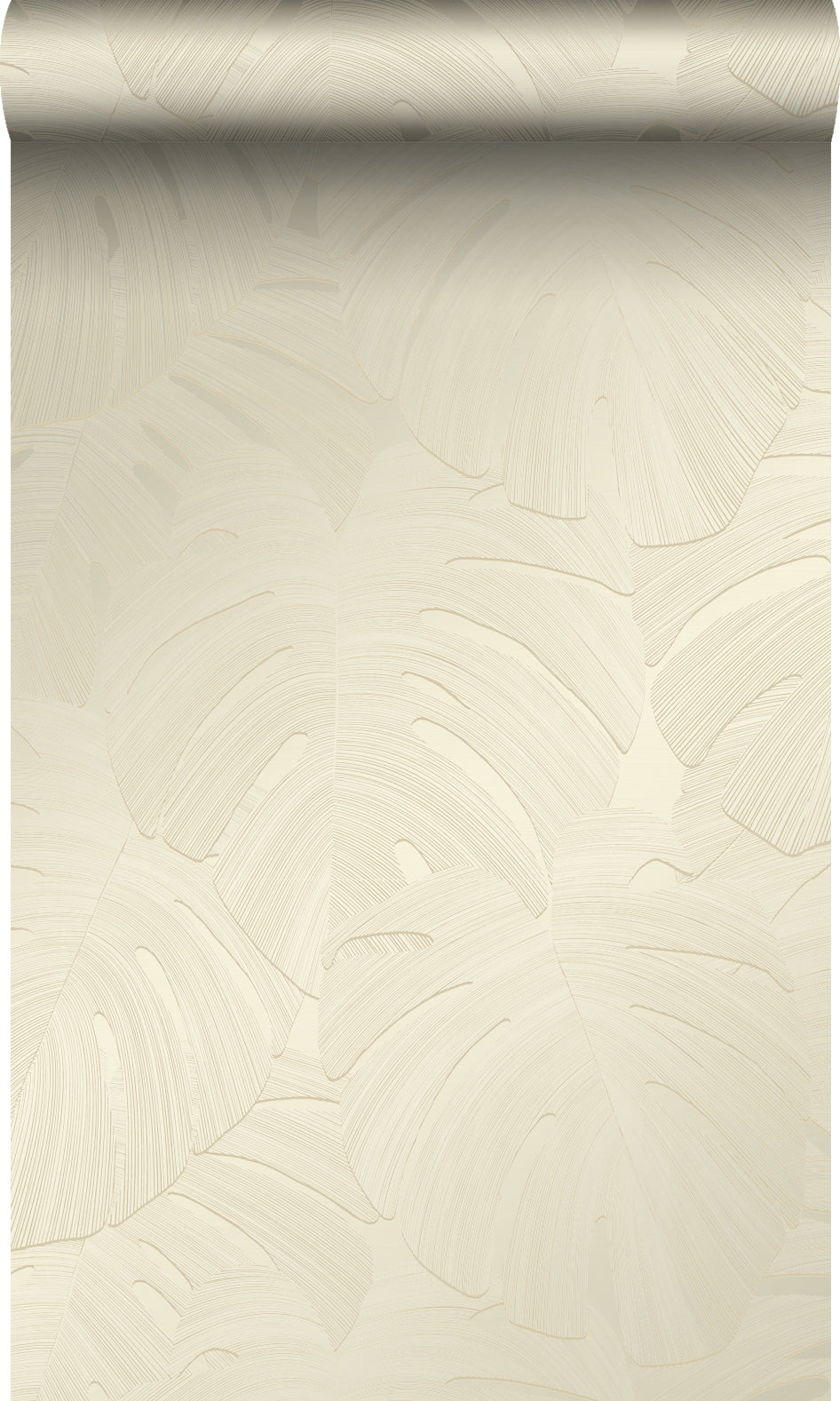 Origin Wallcoverings behang tropische bladeren lichtbeige - 53 cm x 10