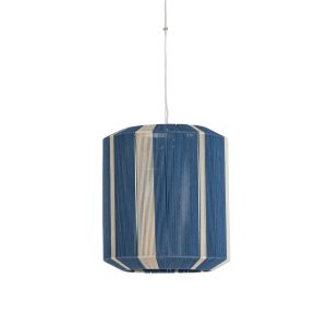 Light & Living hanglamp Kozana – blauw – Ø48cm Light & Living hanglamp Kozana – blauw – Ø48cm