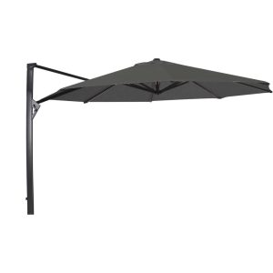 Lesli Living push-up parasol Taurus – grijs – Ø350cm Lesli Living push-up parasol Taurus – grijs – Ø350cm