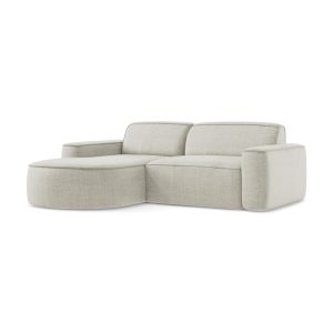 LaMiaSofa hoekbank links Melissa – textuurstof – lichtbeige – 224x166x LaMiaSofa hoekbank links Melissa – textuurstof – lichtbeige – 224x166x
