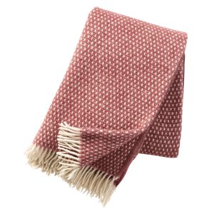Klippan 100% wollen deken – Knut – rose browm – 130x200cm Klippan 100% wollen deken – Knut – rose browm – 130x200cm