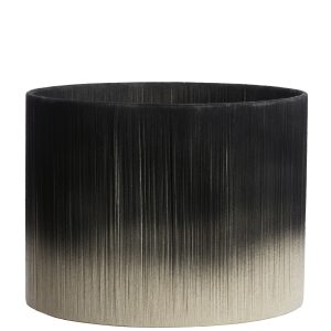 Light & Living lampenkap TOSSA – Ø40x30cm – zwart Light & Living lampenkap TOSSA – Ø40x30cm – zwart