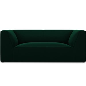 Micadoni Bank Ruby 2-zits, flueel, flessengroen – 93x174x69cm Micadoni Bank Ruby 2-zits, flueel, flessengroen – 93x174x69cm