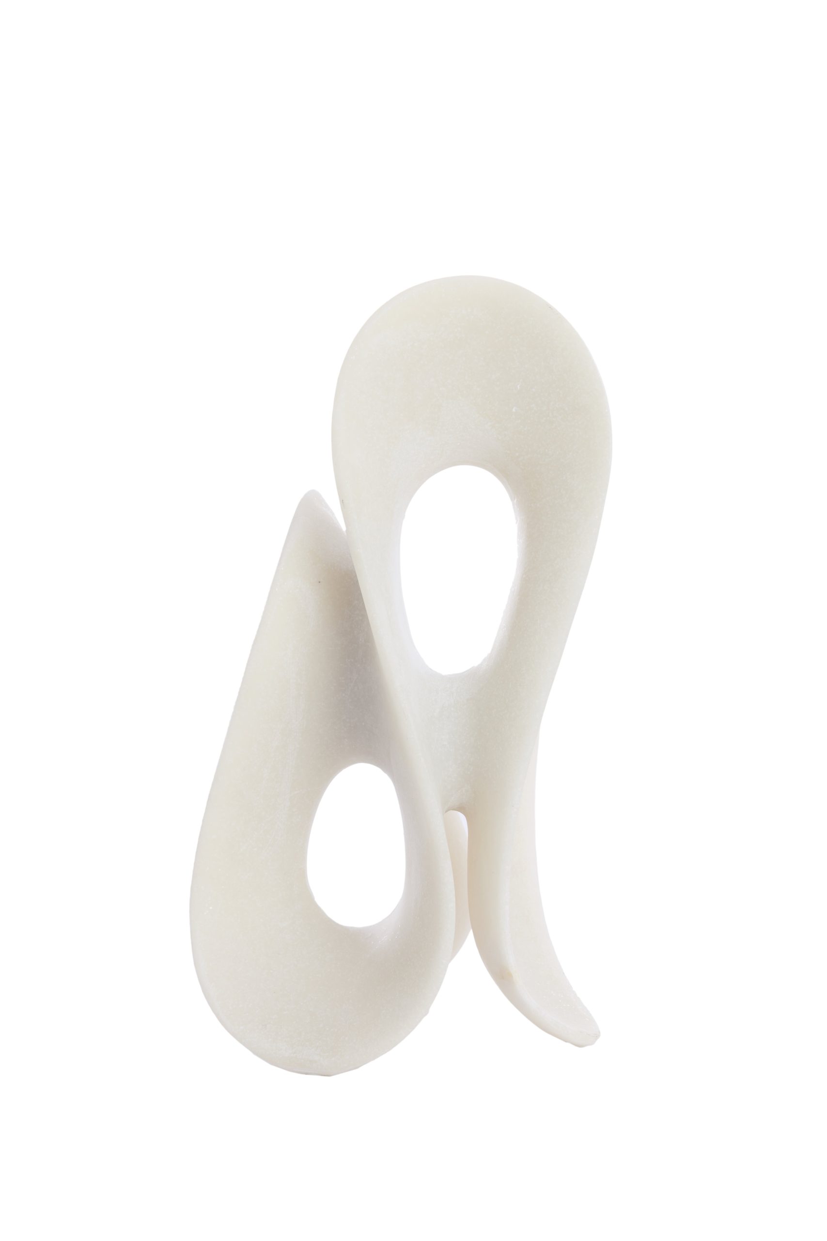 Light & Living ornament ZAZINA - 20.5x19x39cm - wit