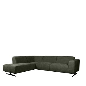 LABEL51 Hoekbank Rodano Links – Donkergroen Stof – 278x210x75cm LABEL51 Hoekbank Rodano Links – Donkergroen Stof – 278x210x75cm