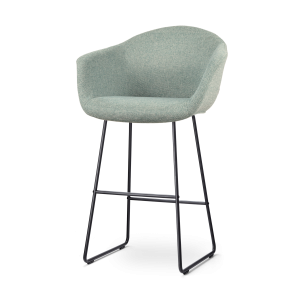 Nolon Nino-Otis Barkruk Zacht Groen – met Armleuning – Zwart – 75 cm Nolon Nino-Otis Barkruk Zacht Groen – met Armleuning – Zwart – 75 cm