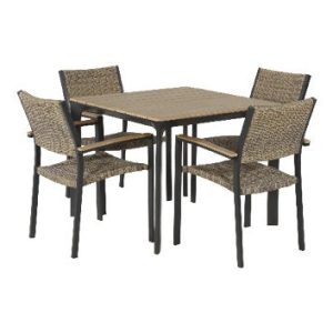 Lesli Living tuintafel Arezzo – zwart – 90x90x74cm Lesli Living tuintafel Arezzo – zwart – 90x90x74cm