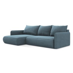LaMiaSofa hoekbank links Palermo – textuurstof – lichtblauw – 240x148x LaMiaSofa hoekbank links Palermo – textuurstof – lichtblauw – 240x148x