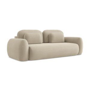 LaMiaSofa 3-zits slaapbank Ferretti – bouclé – donkerbeige – 266x121x9 LaMiaSofa 3-zits slaapbank Ferretti – bouclé – donkerbeige – 266x121x9