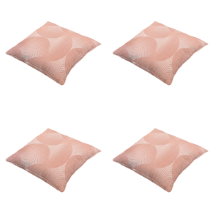 Madison sierkussen Napels – roze – 50x50x10cm – set van 4 Madison sierkussen Napels – roze – 50x50x10cm – set van 4