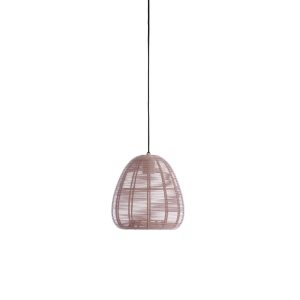 Light & Living hanglamp Oliveria – roze – Ø25cm Light & Living hanglamp Oliveria – roze – Ø25cm