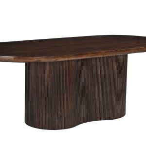 Livingfurn eetkamertafel Sevilla Brown – 300cm – Mangohout Livingfurn eetkamertafel Sevilla Brown – 300cm – Mangohout