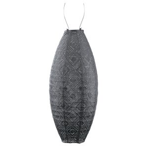 Lumiz solar lampion – mosaic long oval – 20 cm – donkergrijs Lumiz solar lampion – mosaic long oval – 20 cm – donkergrijs