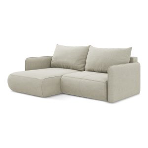 LaMiaSofa hoekbank links Palermo – textuurstof – lichtbeige – 207x148x LaMiaSofa hoekbank links Palermo – textuurstof – lichtbeige – 207x148x