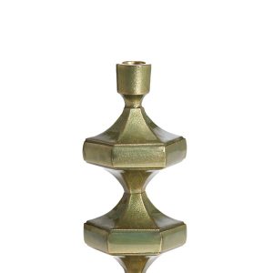 Light & Living kandelaar WAMBIRI – 10x9x25cm – groen Light & Living kandelaar WAMBIRI – 10x9x25cm – groen
