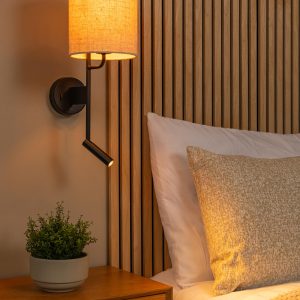 Lucide wandlamp MAGIC – 1xE27 – Zwart Lucide wandlamp MAGIC – 1xE27 – Zwart