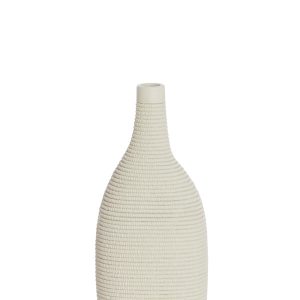 Light & Living vaas YOUNA – 16x12x33cm – wit Light & Living vaas YOUNA – 16x12x33cm – wit