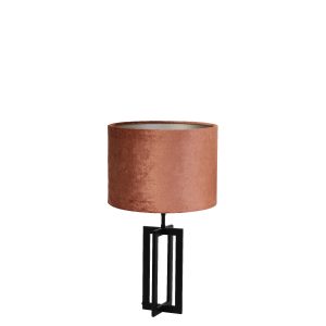 Light & Living tafellamp Mace/Gemstone – zwart, terra – 30x30x56cm Light & Living tafellamp Mace/Gemstone – zwart, terra – 30x30x56cm