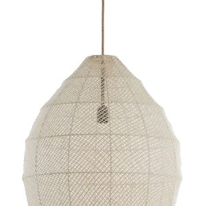 Light & Living hanglamp MAKASSAR – Ø50x50cm – wit Light & Living hanglamp MAKASSAR – Ø50x50cm – wit