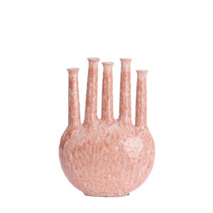 Light & Living vaas BEKAPO – 34x14x48cm – roze