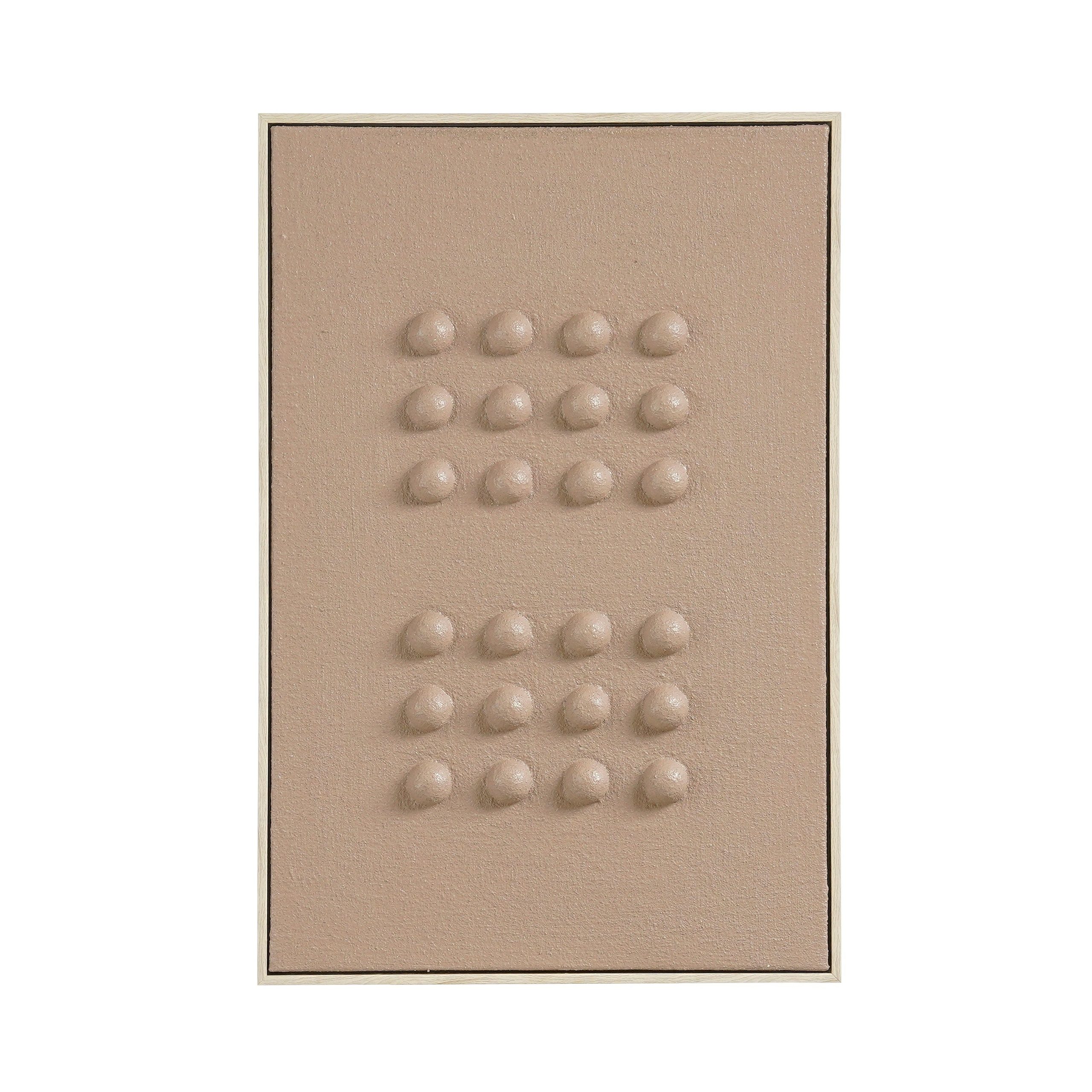 Mica Decorations Wanddecoratie - Wandpaneel Abstracte Kunst 60 x 40 x