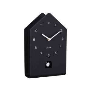 Karlsson wandklok Fino Cuckoo – zwart – 9.3×17.2×28.5cm Karlsson wandklok Fino Cuckoo – zwart – 9.3×17.2×28.5cm
