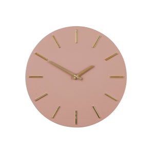 Mica Decorations Brixen Wandklok – Ø36 cm – Roze Mica Decorations Brixen Wandklok – Ø36 cm – Roze
