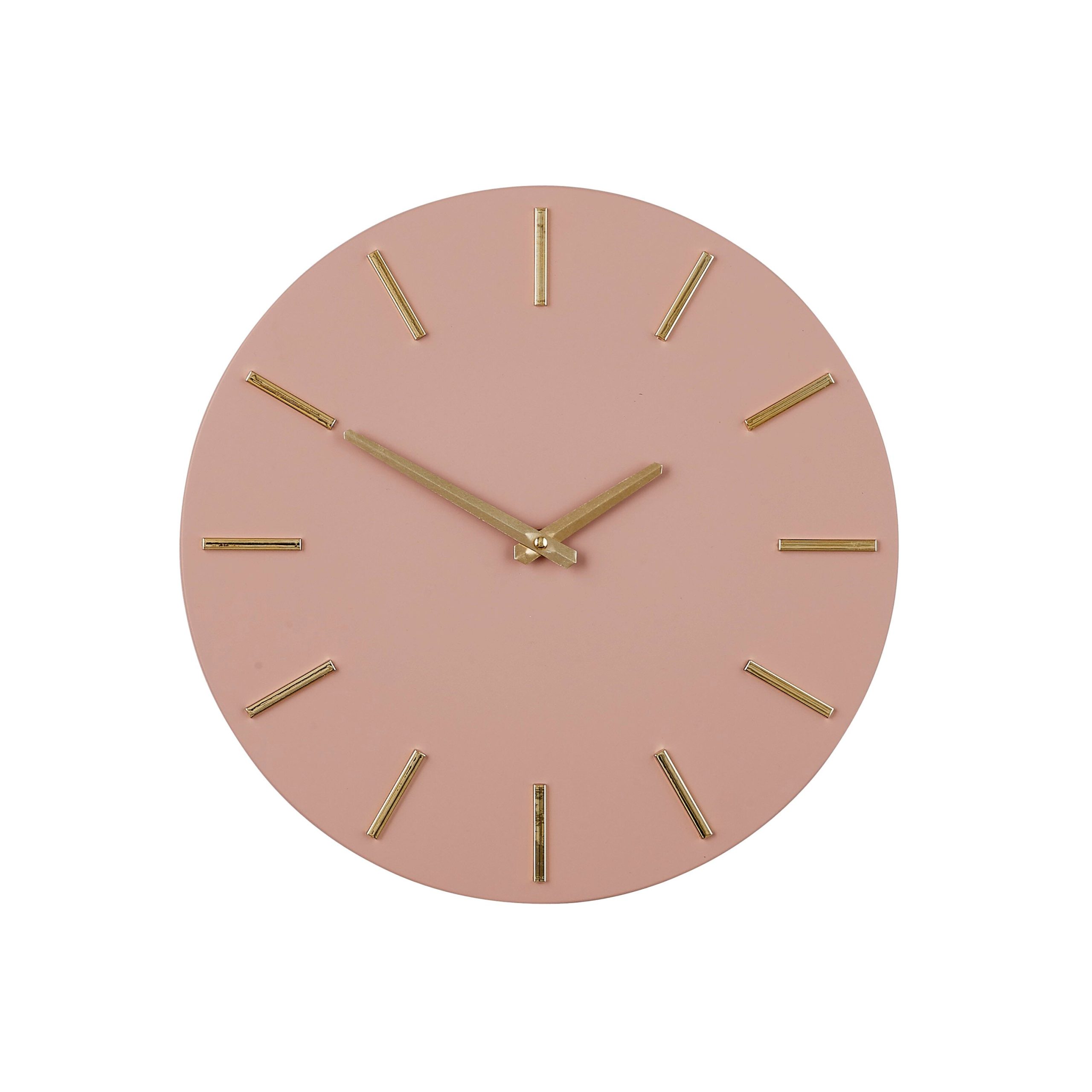 Mica Decorations Brixen Wandklok - Ø36 cm - Roze