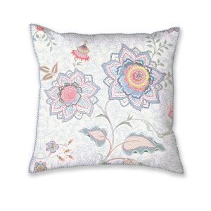 Pip Studio Decoratiekussen Mumbai Morning – 53 x 53 cm – Licht blauw Pip Studio Decoratiekussen Mumbai Morning – 53 x 53 cm – Licht blauw