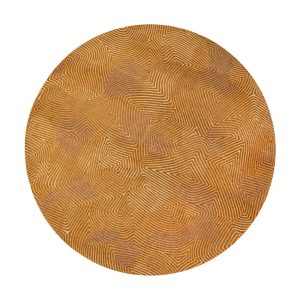 Louis De Poortere vloerkleed Jelly Gold – geel – 240x240cm Louis De Poortere vloerkleed Jelly Gold – geel – 240x240cm