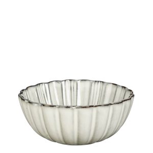 Mica Decorations Corfu Schaal – H9 x Ø17 cm – Keramiek – Grijs Mica Decorations Corfu Schaal – H9 x Ø17 cm – Keramiek – Grijs