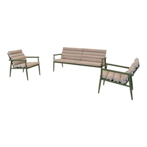 Lesli Living loungebank Harper – groen – 168x76x72cm Lesli Living loungebank Harper – groen – 168x76x72cm