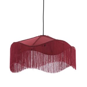 Light & Living hanglamp TIFFANY – rood – Ø50x28cm Light & Living hanglamp TIFFANY – rood – Ø50x28cm