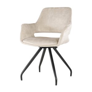 Livingfurn eetkamerstoel Capp beige – 2 stuks Livingfurn eetkamerstoel Capp beige – 2 stuks