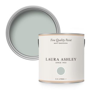 Laura Ashley Muurverf Mat Pale Grey Green 2,5 liter Laura Ashley Muurverf Mat Pale Grey Green 2,5 liter