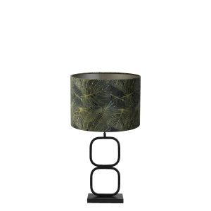 Light & Living tafellamp Lutika/Amazone – zwart, donkergroen – 30x30x6 Light & Living tafellamp Lutika/Amazone – zwart, donkergroen – 30x30x6