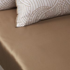 MOOOI hoeslaken Dodo Pavone – 180×200 cm – donker zand MOOOI hoeslaken Dodo Pavone – 180×200 cm – donker zand